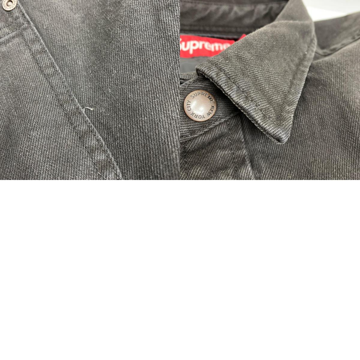 Supreme | シュプリーム quilted lined denim snap shirt 26SS デニム ブラック サイズ：L【加古川店】