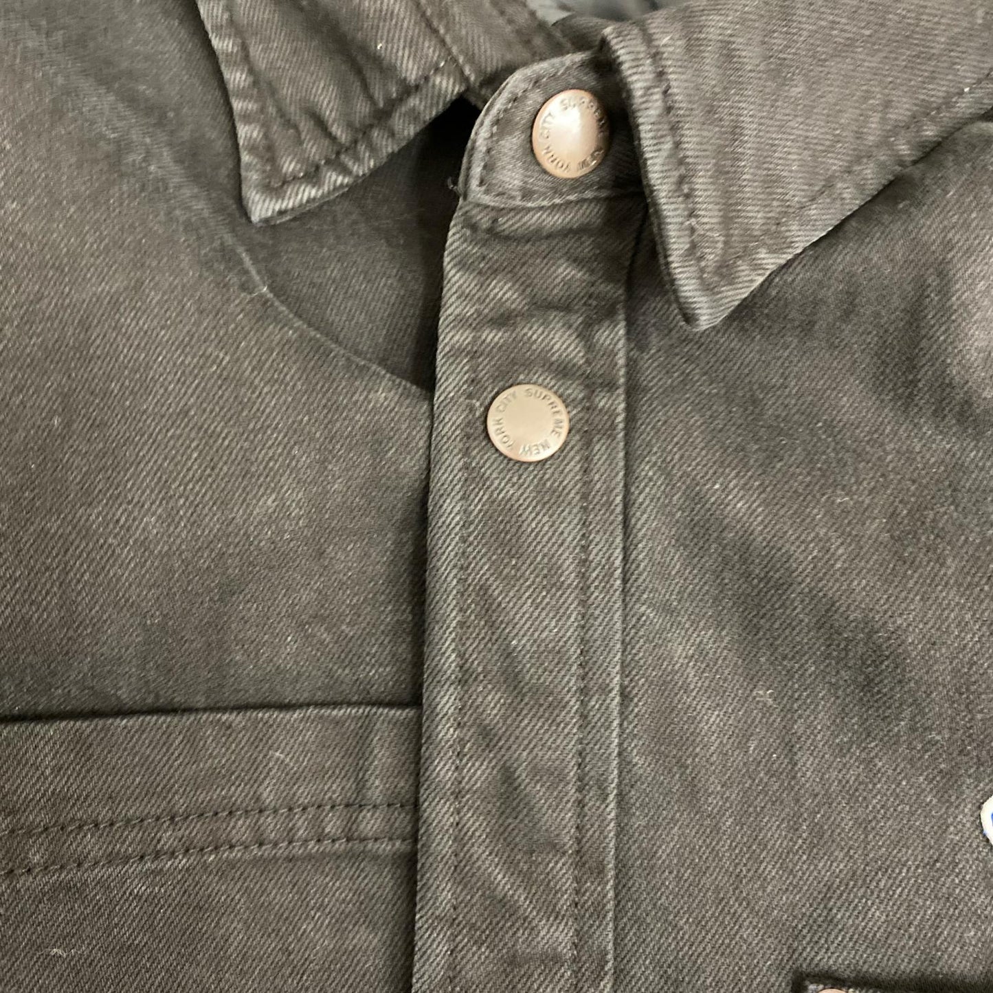 Supreme | シュプリーム quilted lined denim snap shirt 26SS デニム ブラック サイズ：L【加古川店】