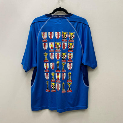 Supreme | シュプリーム Jacquard soccer jersey 年式:24SS 半袖シャツ ブルー【加古川店】