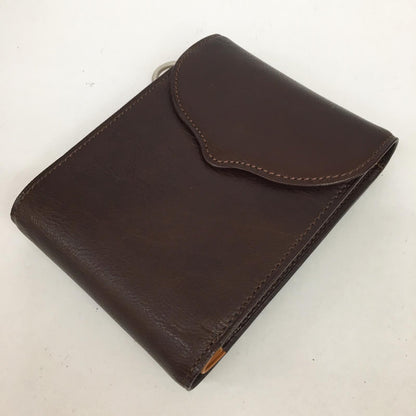 hobo | ホーボー ヤギ革 三つ折り財布 三つ折り財布 ブラウン【加古川店】