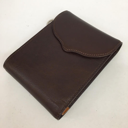 hobo | ホーボー ヤギ革 三つ折り財布 三つ折り財布 ブラウン【加古川店】