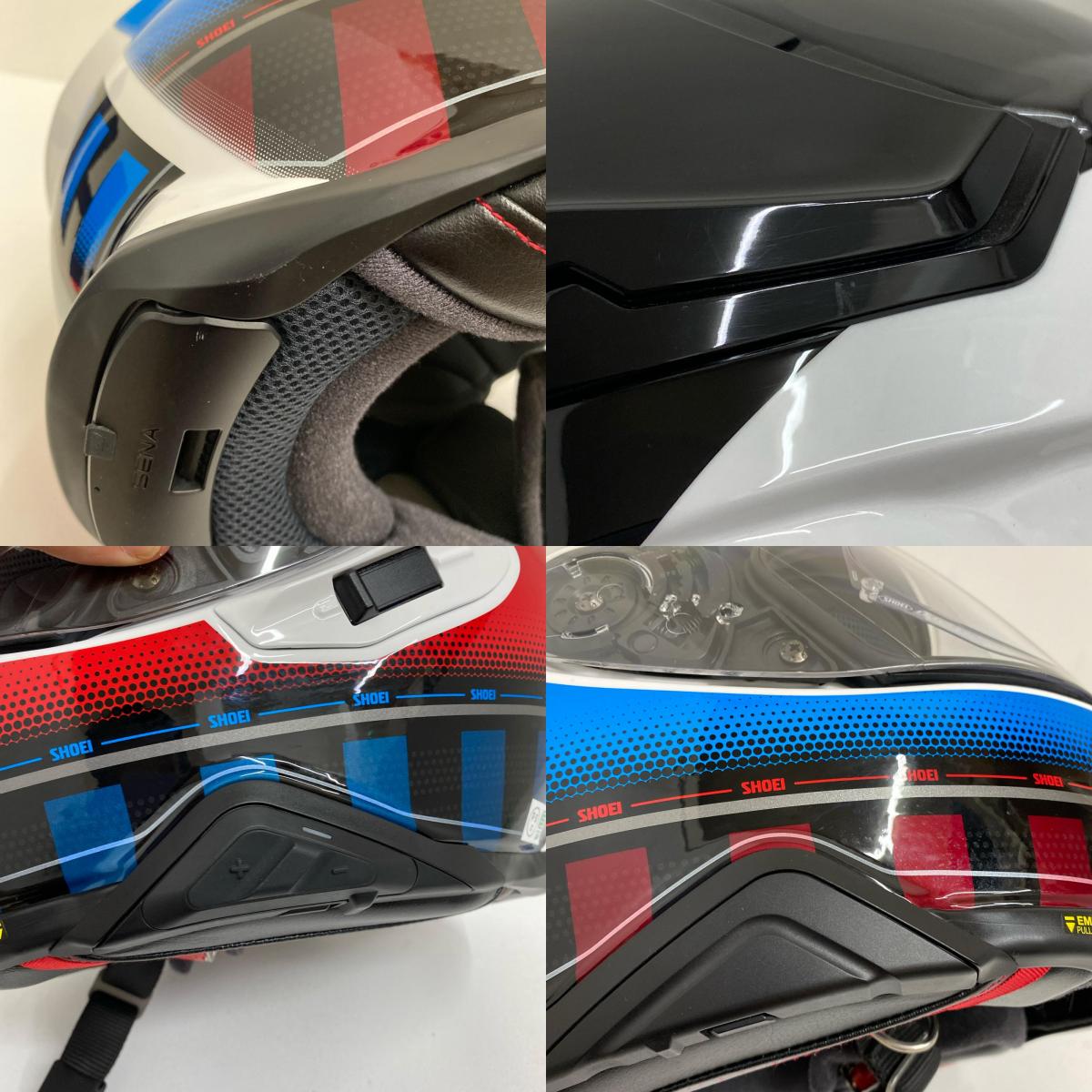 SHOEI GT-Air2 TESSERACT ｲﾝｶﾑ装着済 sizeM SENA SRL2装着済み 箱有【加古川店】