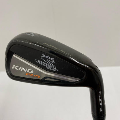 【ゴルフ用品】 COBRA | コブラ COBRA 単品アイアン KING UTILITY(2018) #4 シャフト:TRUE TEMPER AMT S300 フレックス:S 約38ｲﾝﾁ【加古川店】