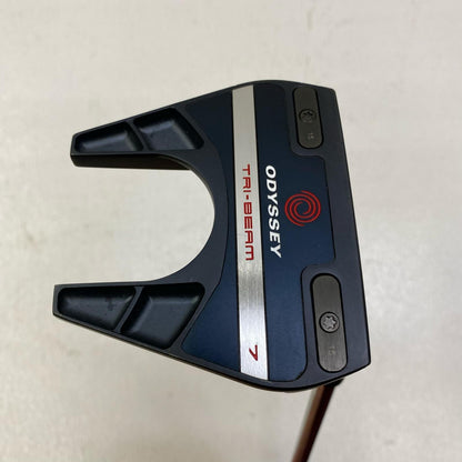 【ゴルフ用品】 ODYSSEY | オデッセイ ODYSSEY パター TRI-BEAM(2023) #7 ﾍｯﾄﾞｶﾊﾞｰ付属 約33ｲﾝﾁ【加古川店】
