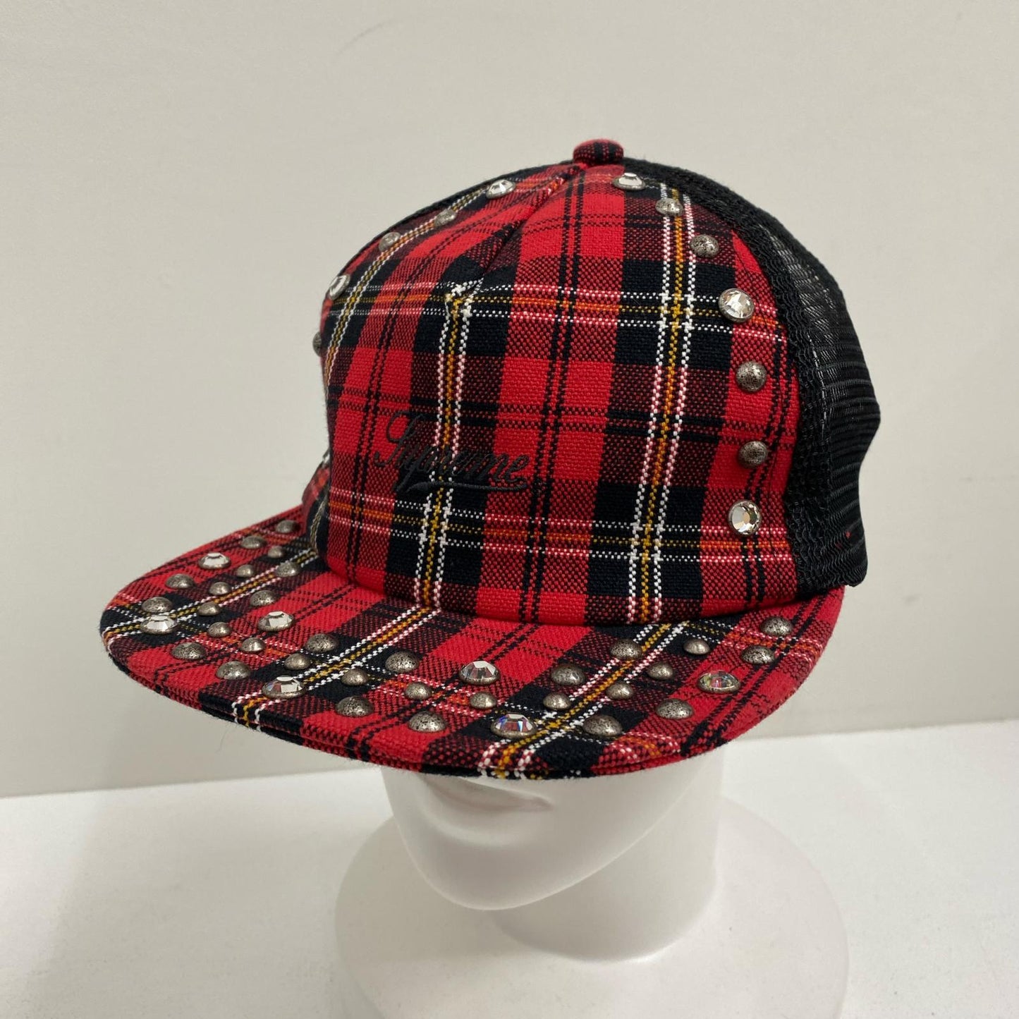 Supreme | シュプリーム b.b. Simon Studded 25FW チェック柄 キャップ【加古川店】
