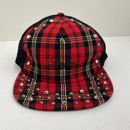 Supreme | シュプリーム b.b. Simon Studded 25FW チェック柄 キャップ【加古川店】