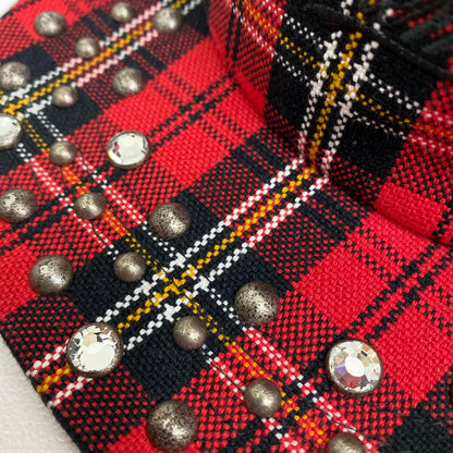 Supreme | シュプリーム b.b. Simon Studded 25FW チェック柄 キャップ【加古川店】