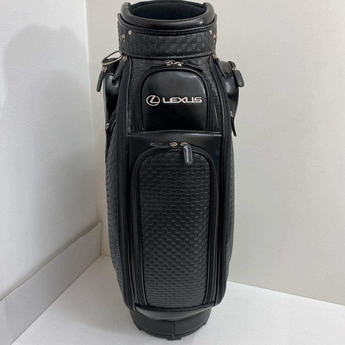【ゴルフ用品】 キャディバッグ LEXUS ｷｬﾃﾞｨﾊﾞｯｸﾞ ﾌｰﾄﾞ有(ﾎﾟｹｯﾄ中)、使用感【加古川店】