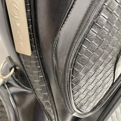 【ゴルフ用品】 キャディバッグ LEXUS ｷｬﾃﾞｨﾊﾞｯｸﾞ ﾌｰﾄﾞ有(ﾎﾟｹｯﾄ中)、使用感【加古川店】
