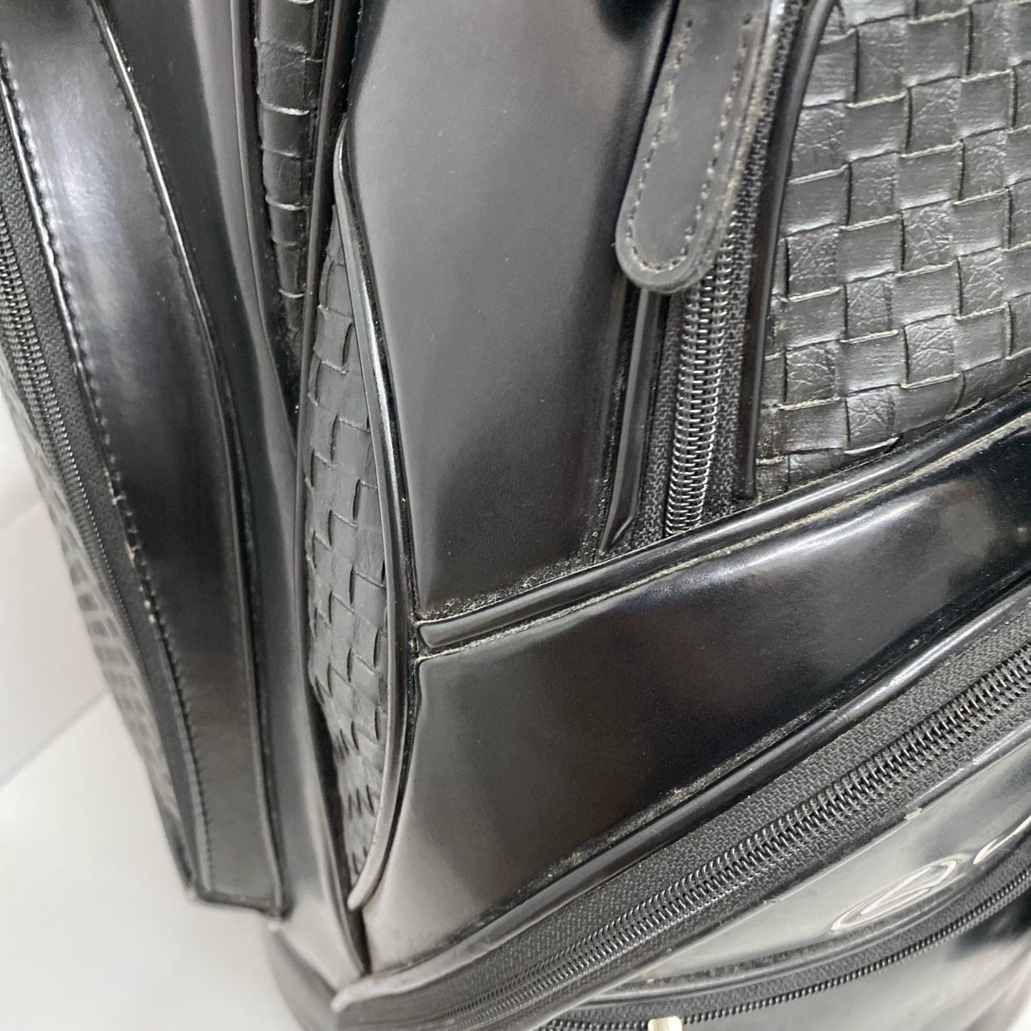【ゴルフ用品】 キャディバッグ LEXUS ｷｬﾃﾞｨﾊﾞｯｸﾞ ﾌｰﾄﾞ有(ﾎﾟｹｯﾄ中)、使用感【加古川店】