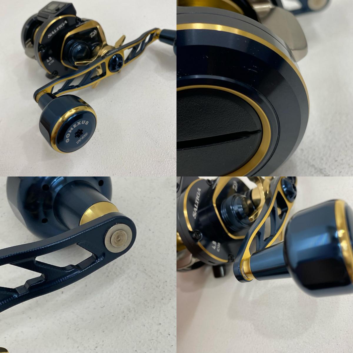 【フィッシング/釣り/釣具/リール】 【ベイトリール/右ハンドル】Daiwa | ダイワ 21ソルティガIC カスタムハンドル 100P-DH【加古川店】