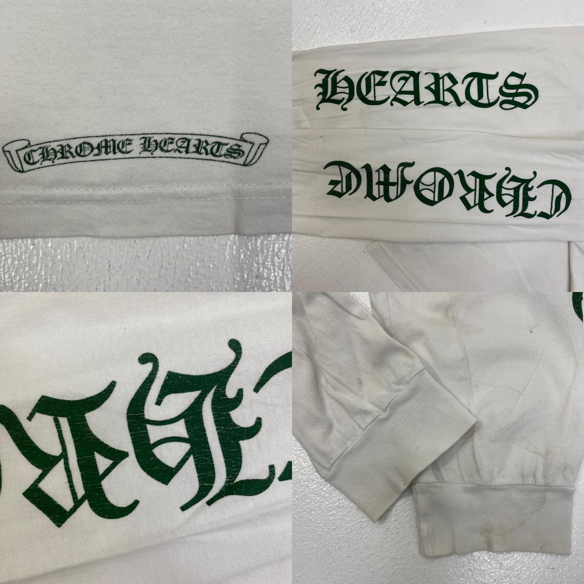 CHROME HEARTS | クロムハーツ セメタリークロス 長袖Ｔシャツ 2212-304-0240 ホワイト サイズ：L【加古川店】