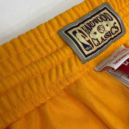 MITCHELL&NESS | ミッシェルアンドネスミッチェルアンドネス MITCHELL&NESS ﾚｲｶｰｽﾞｽｳｨﾝｸﾞﾏﾝNBAﾛｺﾞﾊﾟﾝﾂ size:L【加古川店】