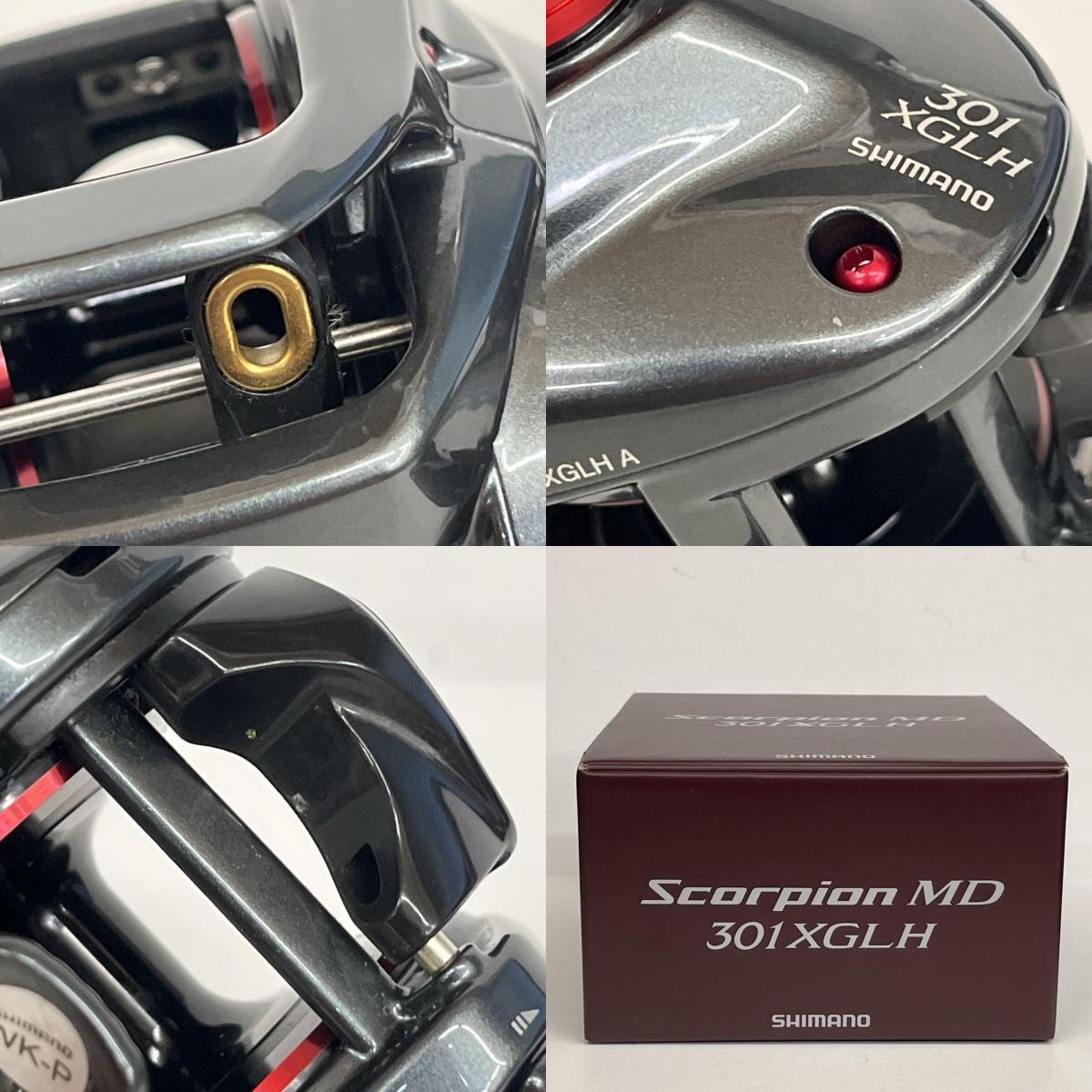 【フィッシング/釣り/釣具/リール】 【ベイトリール/左ハンドル】SHIMANO | シマノ 24スコーピオンMD カスタム品 301XGLH【加古川店】