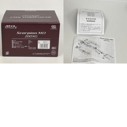 【フィッシング/釣り/釣具/リール】 【ベイトリール/右ハンドル】SHIMANO | シマノ 24スコーピオンMD 200XG【加古川店】