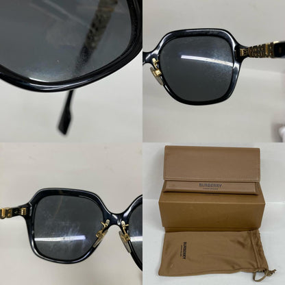 BURBERRY London England | バーバリーロンドンイングランド スクエア　　55⬜︎16 サングラス B4389-F ブラック【加古川店】