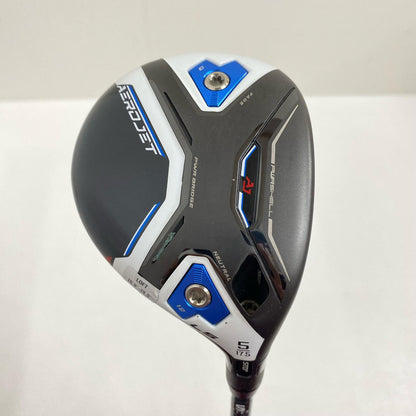 【ゴルフ用品】 COBRA | コブラ COBRA フェアウェイウッド AEROJET LS(2023) 5W 17.5° シャフト:SPEEDER NX GREEN 60-S フレックス:S ﾍｯﾄﾞｶﾊﾞｰ付属 約42ｲﾝﾁ【加古川店】