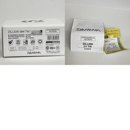【フィッシング/釣り/釣具/リール】 【ベイトリール/左ハンドル】Daiwa | ダイワ 21ジリオンSVTW 1000XHL【加古川店】