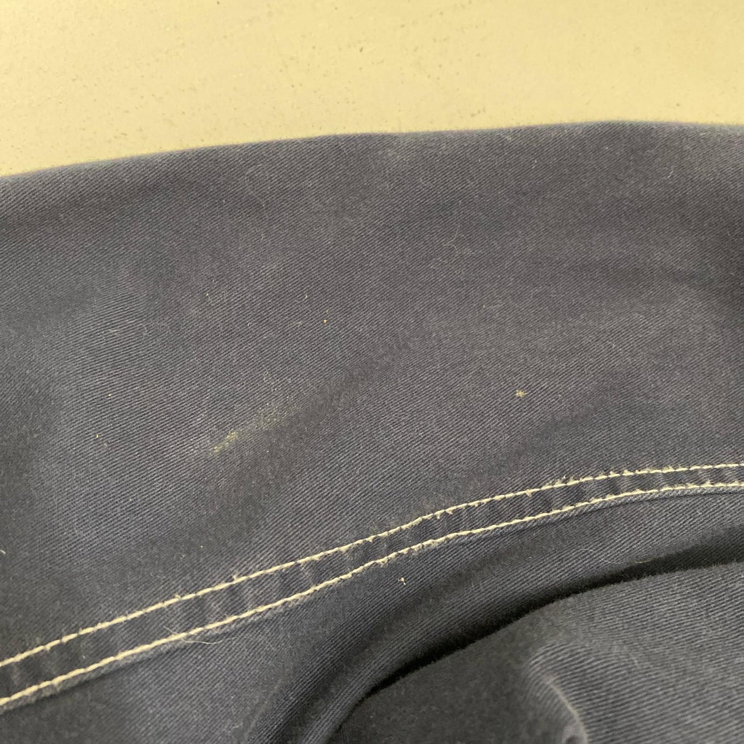 Supreme | シュプリーム contrast stitch twill pullover 年式:16AW 擦れ、汚れ パーカー ネイビー サイズ：M【加古川店】
