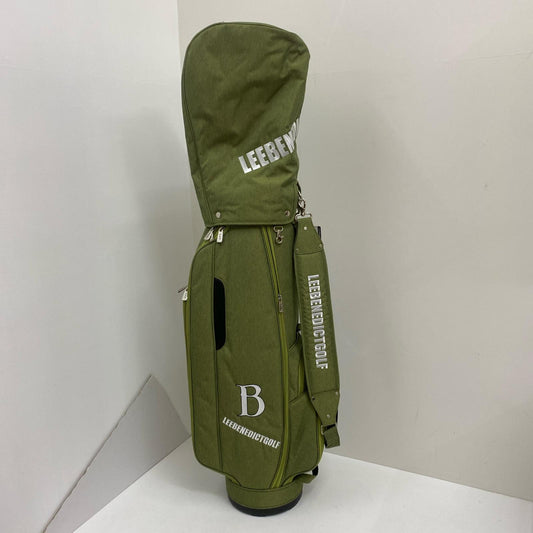 【ゴルフ用品】 LEE BENEDICT GOLF リーベネディクト キャディバッグ ﾌｰﾄﾞ有【加古川店】
