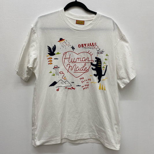 HUMAN MADE | ヒューマンメード EMBROIDERED T-SHIRT 半袖Ｔシャツ HM31CS002 ホワイト サイズ：XL【加古川店】