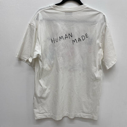 HUMAN MADE | ヒューマンメード EMBROIDERED T-SHIRT 半袖Ｔシャツ HM31CS002 ホワイト サイズ：XL【加古川店】