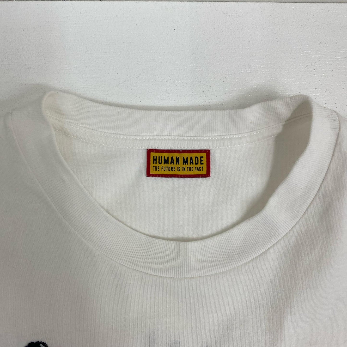 HUMAN MADE | ヒューマンメード EMBROIDERED T-SHIRT 半袖Ｔシャツ HM31CS002 ホワイト サイズ：XL【加古川店】