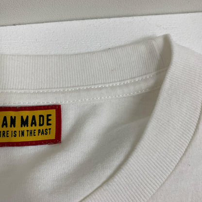 HUMAN MADE | ヒューマンメード EMBROIDERED T-SHIRT 半袖Ｔシャツ HM31CS002 ホワイト サイズ：XL【加古川店】