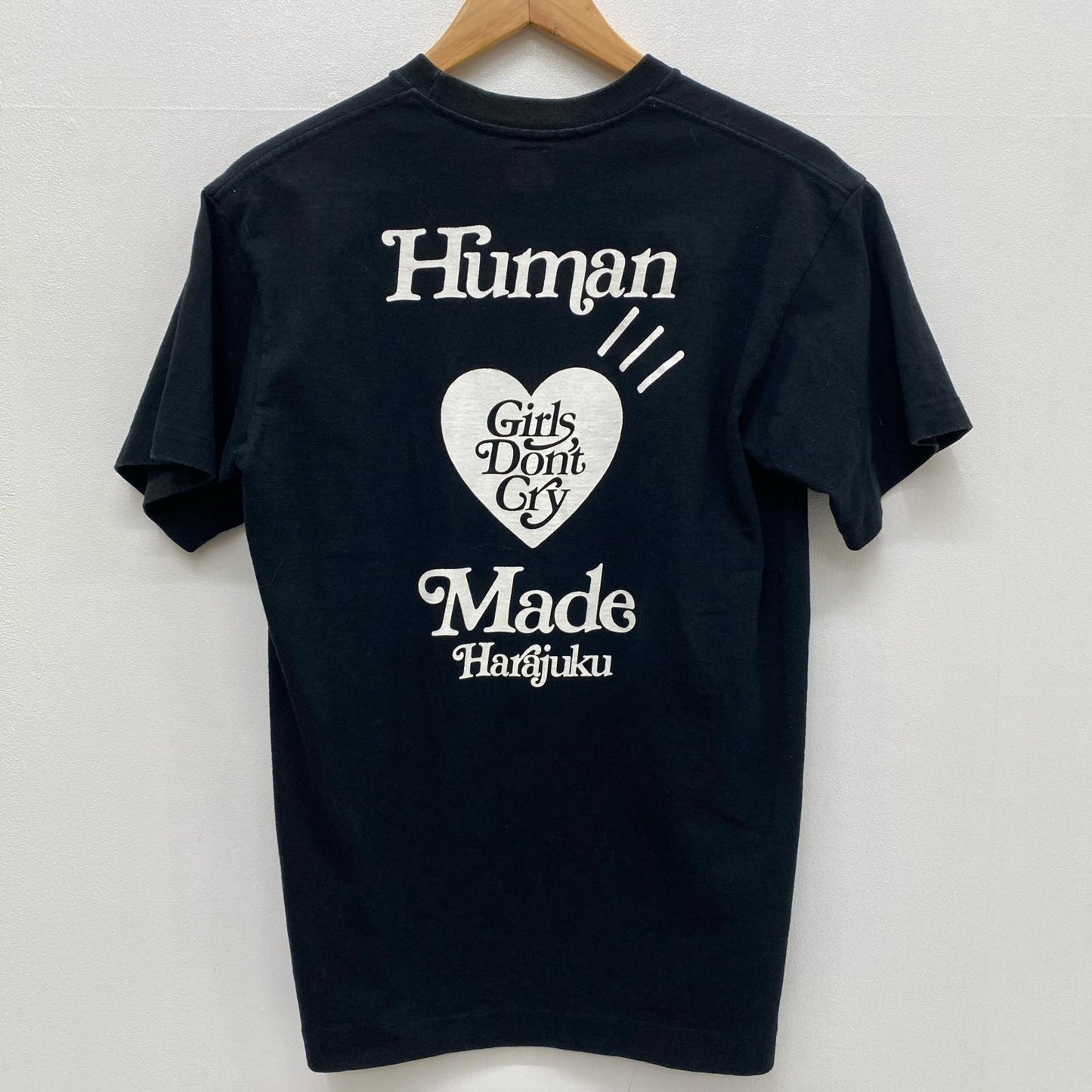 HUMAN MADE | ヒューマンメード Girls Don't Cry Harajuku 着用感有 半袖Ｔシャツ ブラック サイズ：S【加古川店】