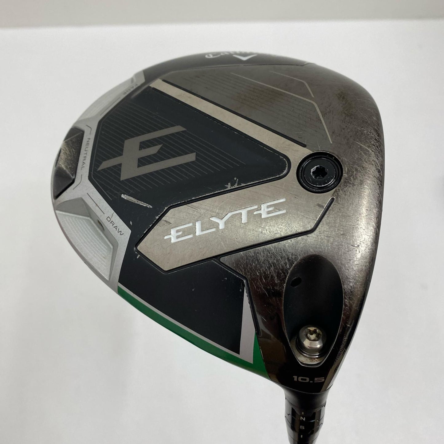【ゴルフ用品】 Callaway | キャロウェイ CALLAWAY ドライバー ELYTE(2025) 1W 10.5° シャフト:VENTUS GREEN5-S フレックス:S ﾍｯﾄﾞｶﾊﾞｰ付属 ｸﾗｳﾝ欠けあり 約45ｲﾝﾁ【加古川店】