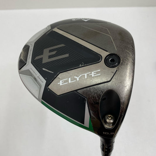 【ゴルフ用品】 Callaway | キャロウェイ CALLAWAY ドライバー ELYTE(2025) 1W 10.5° シャフト:VENTUS GREEN5-S フレックス:S ﾍｯﾄﾞｶﾊﾞｰ付属 ｸﾗｳﾝ欠けあり 約45ｲﾝﾁ【加古川店】