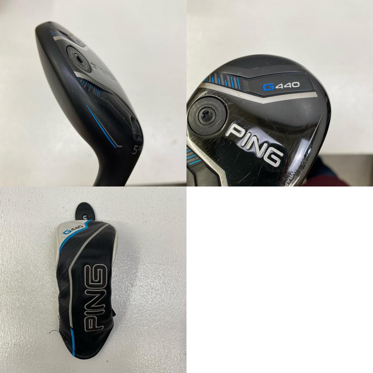 【ゴルフ用品】 PING | ピン PING ユーティリティ G440(2025) 5U シャフト:TOUR 2.0 CHROME フレックス:S ﾍｯﾄﾞｶﾊﾞｰ付属 約38ｲﾝﾁ【加古川店】