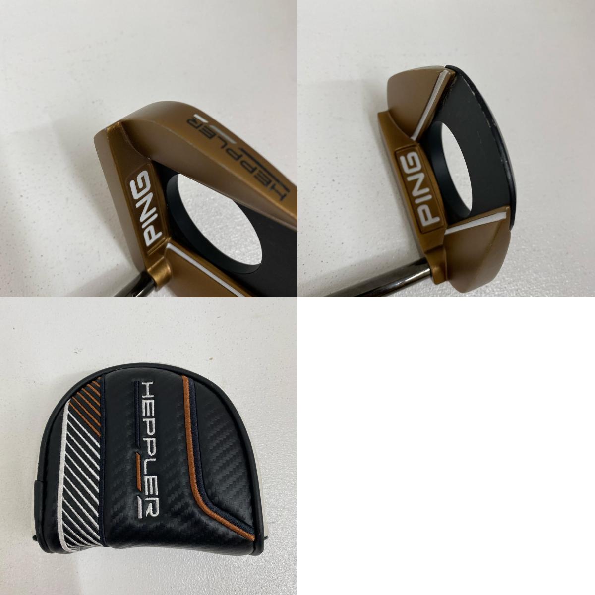 【ゴルフ用品】 PING | ピン PING パター HEPPLER(2020) ﾍｯﾄﾞｶﾊﾞｰ付属 約33ｲﾝﾁ【加古川店】