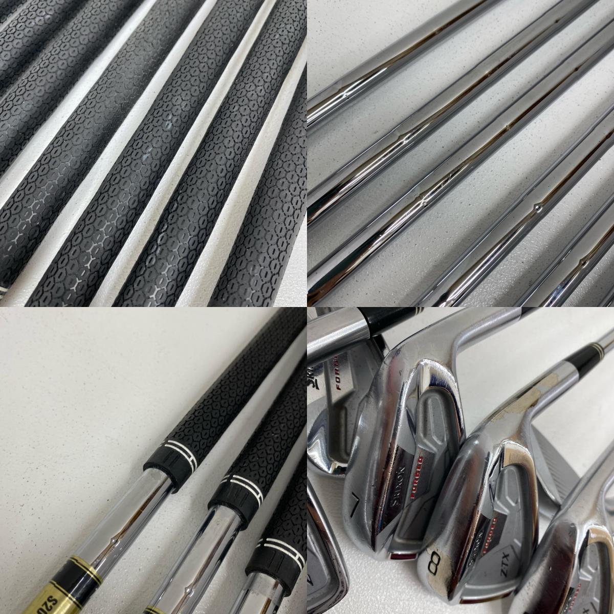 【ゴルフ用品】 SRIXON | スリクソン SRIXON アイアンセット Z-TX FORGED(2010) 7本ｾｯﾄ シャフト:Dynamic Gold S200 フレックス:S 4~9.P【加古川店】