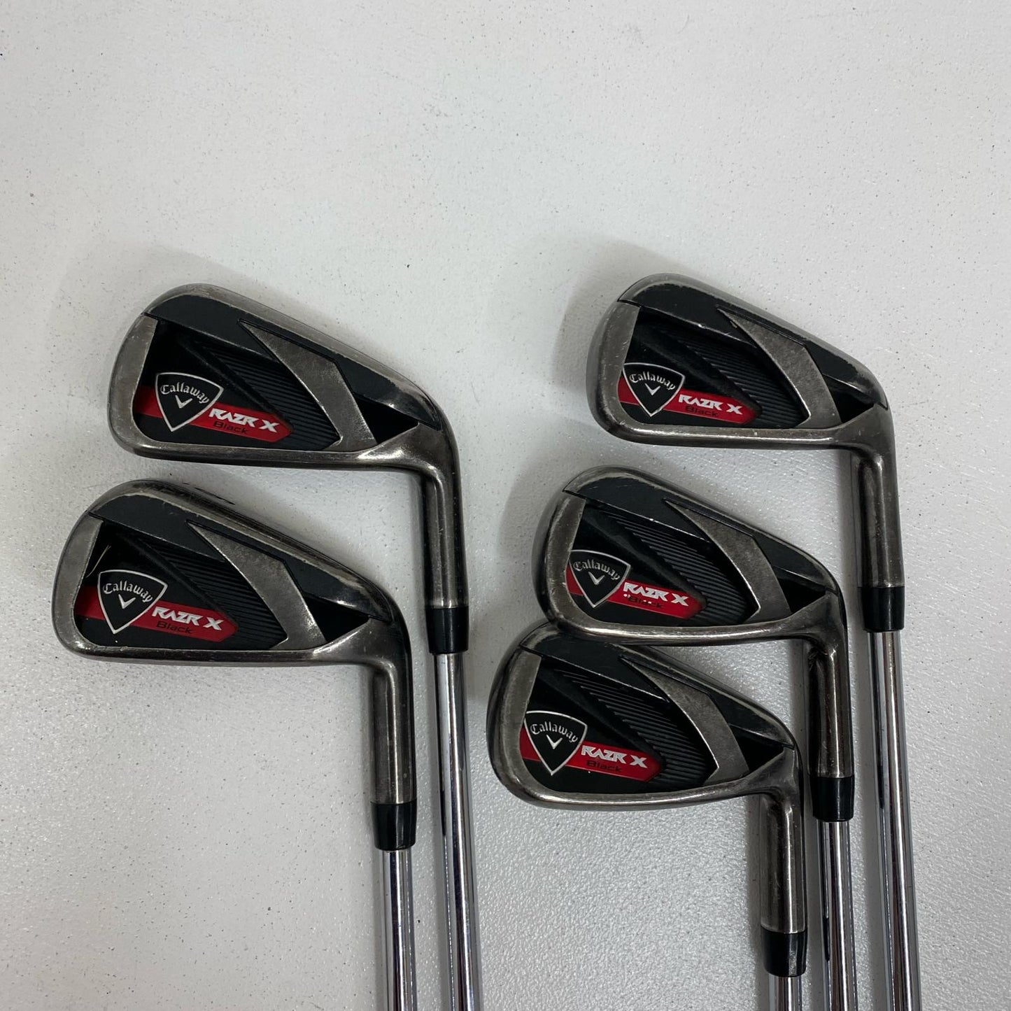 【ゴルフ用品】 Callaway | キャロウェイ CALLAWAY アイアンセット RAZR X BLACK(2012) 5本ｾｯﾄ シャフト:NS.PRO 950GH 5~9 FLEX不明【加古川店】