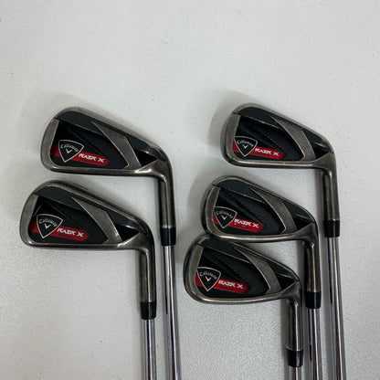 【ゴルフ用品】 Callaway | キャロウェイ CALLAWAY アイアンセット RAZR X BLACK(2012) 5本ｾｯﾄ シャフト:NS.PRO 950GH 5~9 FLEX不明【加古川店】