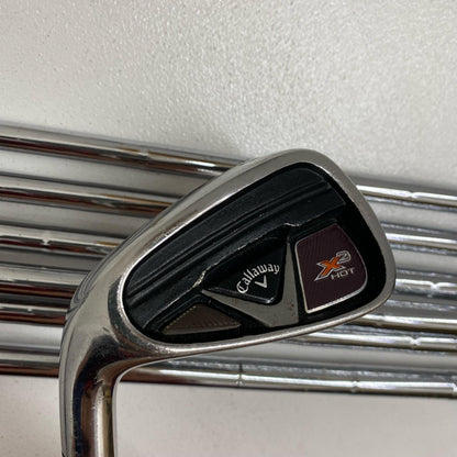 【ゴルフ用品】 Callaway | キャロウェイ CALLAWAY アイアンセット X2 HOT PRO(2014) 7本ｾｯﾄ シャフト:NS.PRO 950GH フレックス:S ﾚﾌﾃｨ 4~9.P【加古川店】