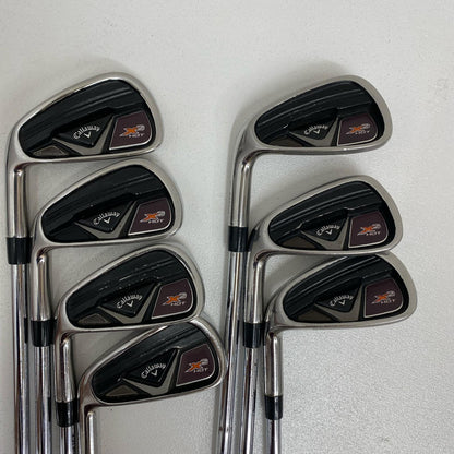 【ゴルフ用品】 Callaway | キャロウェイ CALLAWAY アイアンセット X2 HOT PRO(2014) 7本ｾｯﾄ シャフト:NS.PRO 950GH フレックス:S ﾚﾌﾃｨ 4~9.P【加古川店】