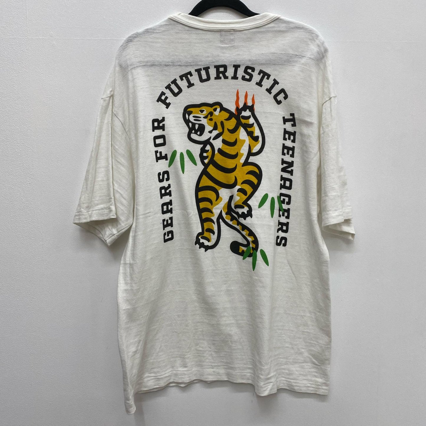 HUMAN MADE | ヒューマンメード tiger graphics 半袖シャツ ホワイト サイズ：XL【加古川店】