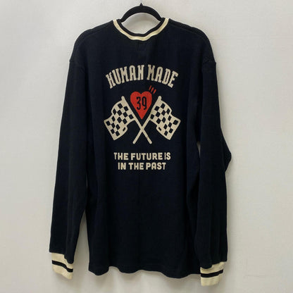 HUMAN MADE | ヒューマンメード THERMAL L/S T-SHIRT 長袖Ｔシャツ HM28CS027 ブラック サイズ：XXL【加古川店】