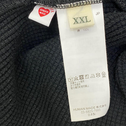 HUMAN MADE | ヒューマンメード THERMAL L/S T-SHIRT 長袖Ｔシャツ HM28CS027 ブラック サイズ：XXL【加古川店】