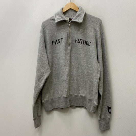 HUMAN MADE | ヒューマンメード Half-Zip Sweatshirt スウェット HM28CS005 グレー サイズ：XL【加古川店】