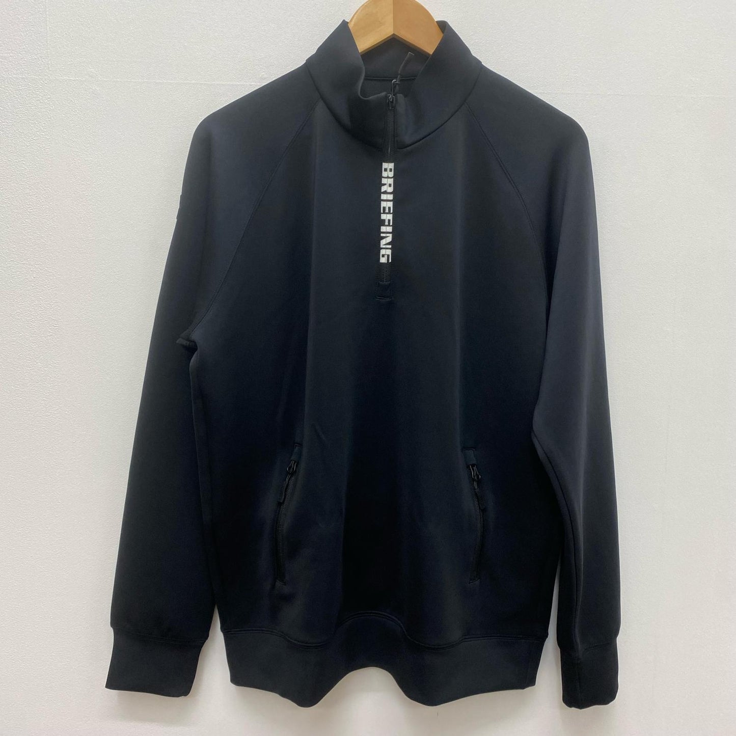 BRIEFING | ブリーフィング BRIEFING ウェア(ゴルフ) BRG261M10 MEN'S 3D LOGO HARFZIP TOP(2026S/S) ｻｲｽﾞ:L ﾀｸﾞ付き【加古川店】