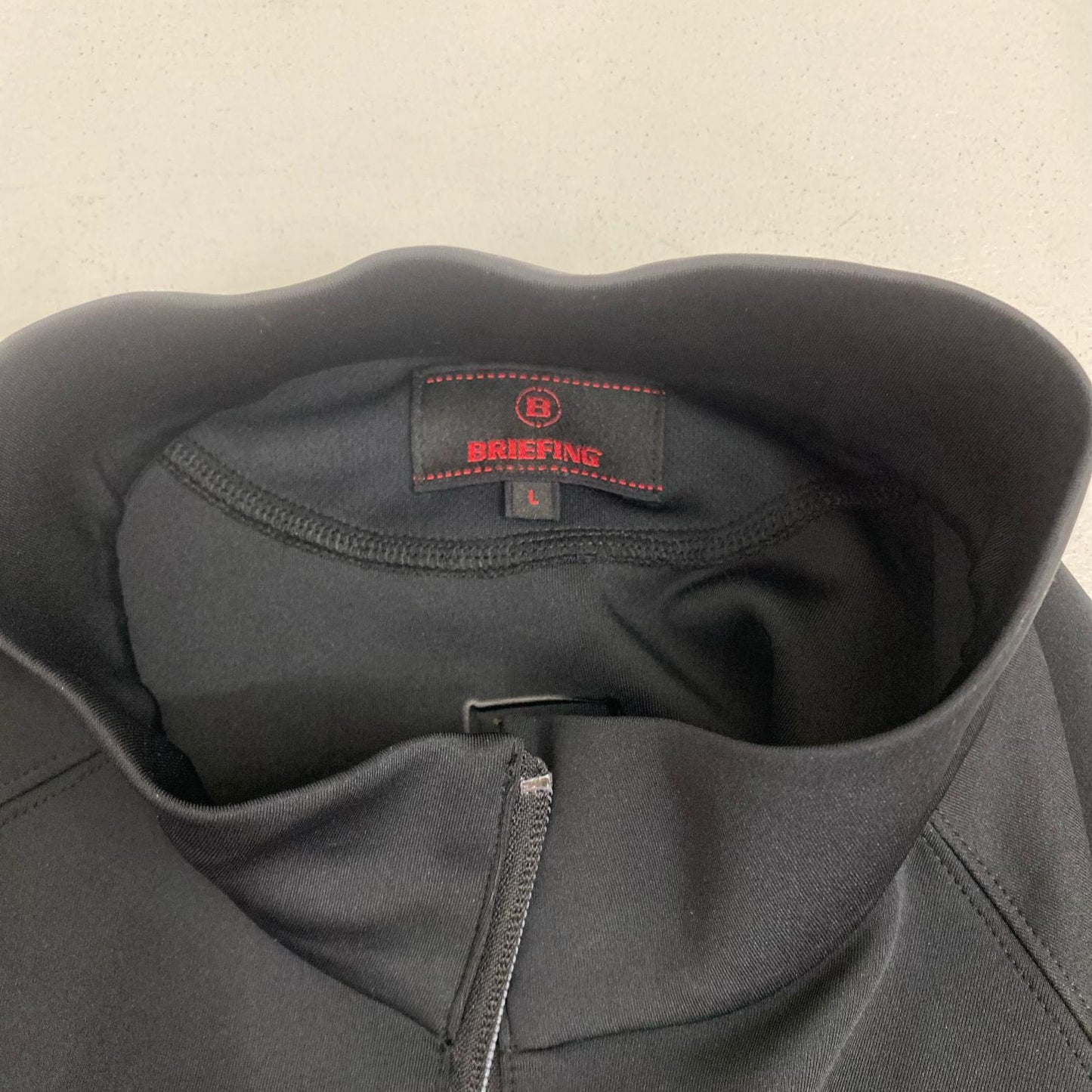BRIEFING | ブリーフィング BRIEFING ウェア(ゴルフ) BRG261M10 MEN'S 3D LOGO HARFZIP TOP(2026S/S) ｻｲｽﾞ:L ﾀｸﾞ付き【加古川店】