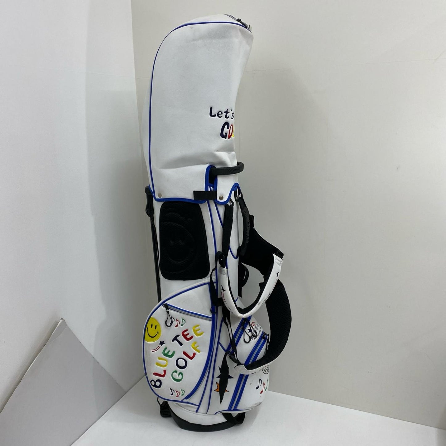 【ゴルフ用品】 キャディバッグ BLUETEE GOLF ｽﾀﾝﾄﾞｷｬﾃﾞｨﾊﾞｯｸﾞ ｲﾀﾐ有【加古川店】