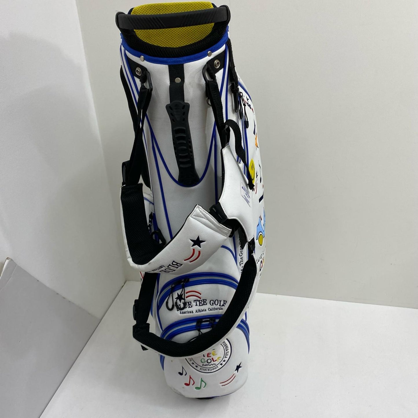 【ゴルフ用品】 キャディバッグ BLUETEE GOLF ｽﾀﾝﾄﾞｷｬﾃﾞｨﾊﾞｯｸﾞ ｲﾀﾐ有【加古川店】