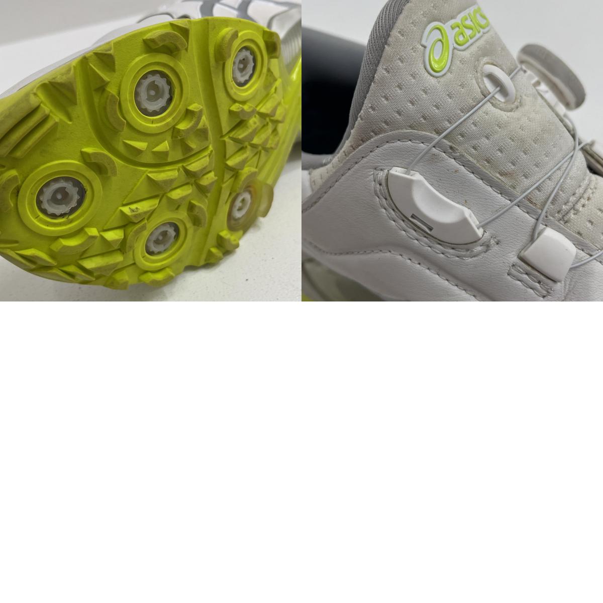 シューズ(ゴルフ) asics GEL-ACE PRO M BOA size:27 ｽﾊﾟｲｸ鋲欠品【加古川店】