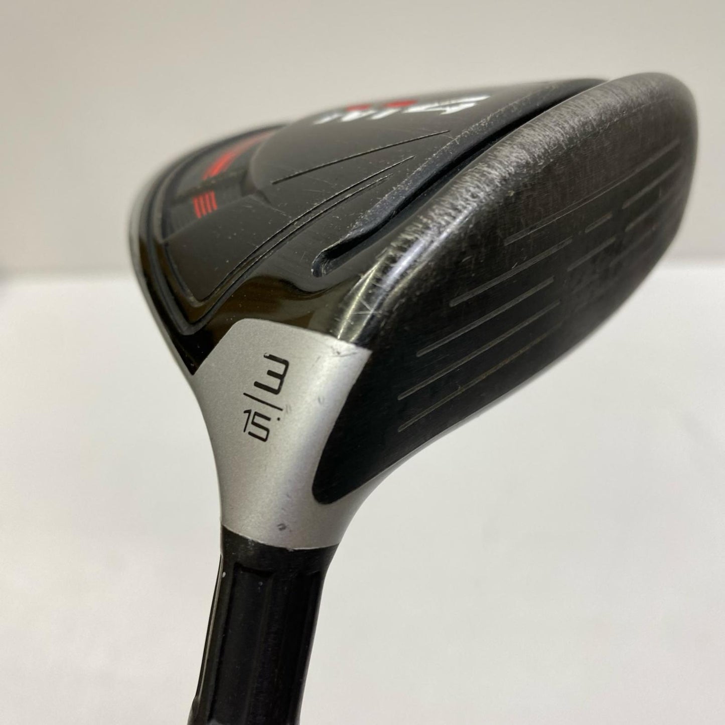 【ゴルフ用品】 TaylorMade | テーラーメイド TaylorMade フェアウェイウッド M4 (2021) 3W 15° シャフト:ATOMS フレックス:S ﾍｯﾄﾞｶﾊﾞｰ有【加古川店】