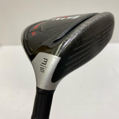 【ゴルフ用品】 TaylorMade | テーラーメイド TaylorMade フェアウェイウッド M4 (2021) 3W 15° シャフト:ATOMS フレックス:S ﾍｯﾄﾞｶﾊﾞｰ有【加古川店】