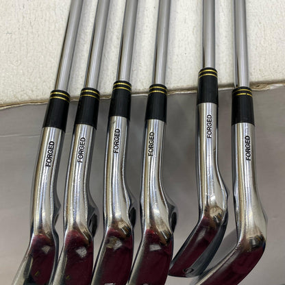 【ゴルフ用品】 McGregor | マックレガー McGREGOR アイアンセット ｼｬﾌﾄ:N.S.PRO 750GH WRAP TEACH MACTEC NV-F RED 2010ｱｲｱﾝ6本ｾｯﾄ フレックス:S 5-9.P【加古川店】